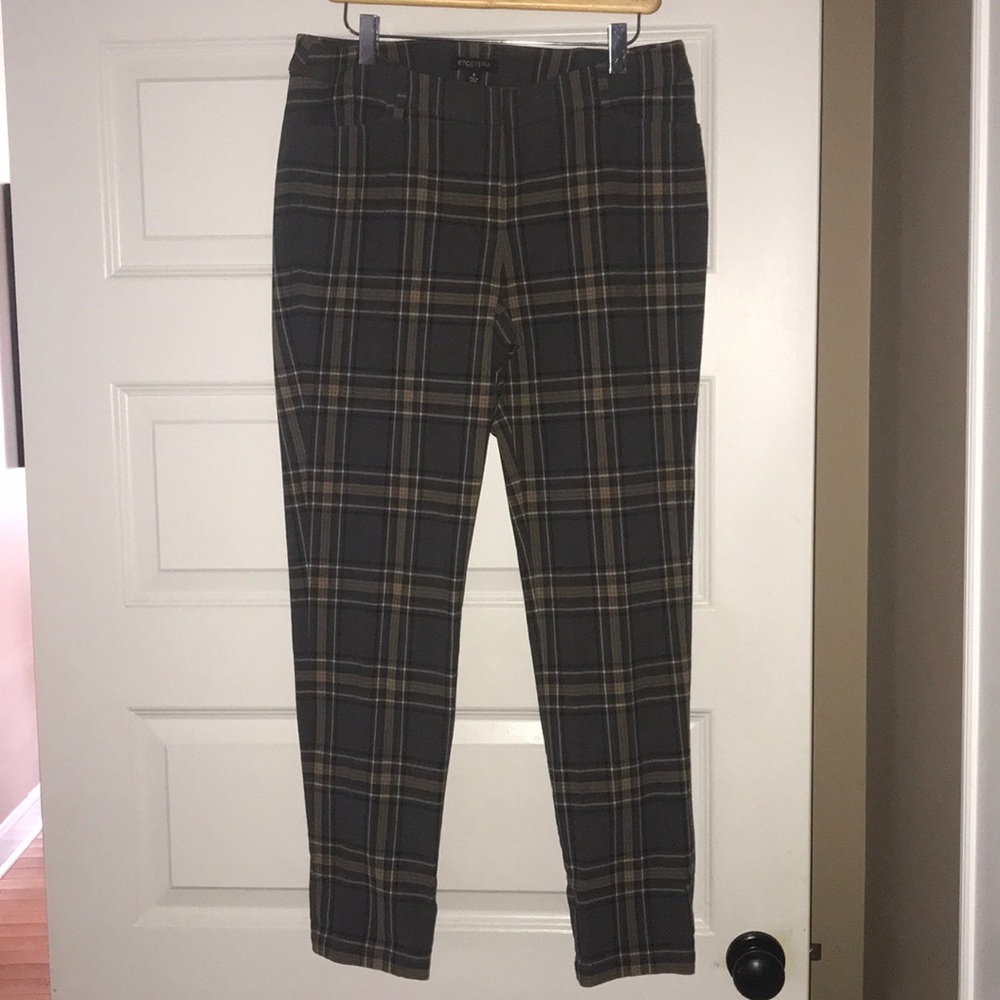 ETC Tartan Plaid Pants, worn once